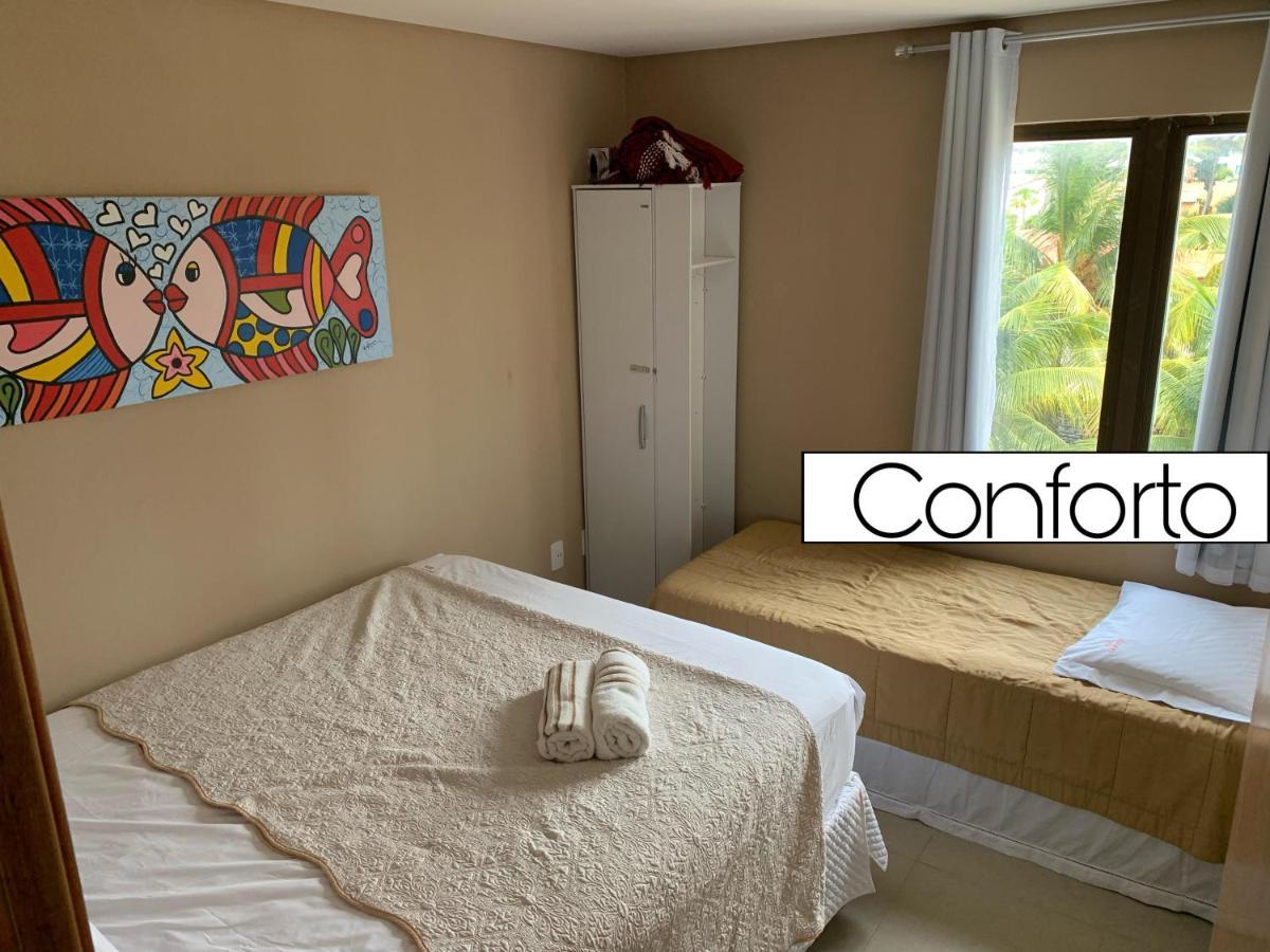 Flat Bem Localizado, Confortavel E A 150 Metros Do Mar Porto de Galinhas Luaran gambar
